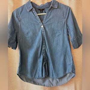 Jcrew denim top